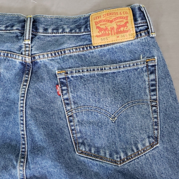 LEVI'S 505 SHORT jeans - Picture 3 of 10